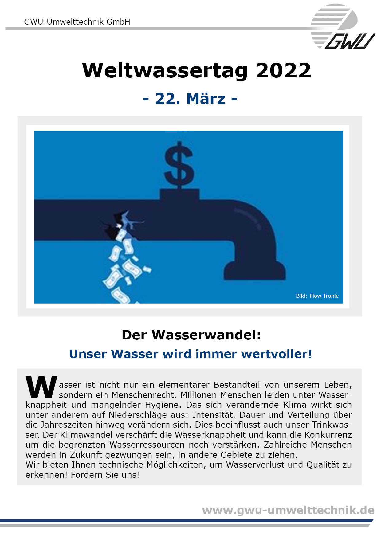 GWU informiert 2022 03 Weltwassertag